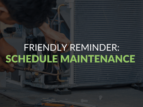 Friendly reminder to schedule maintenance on your HVSC systems this Fall